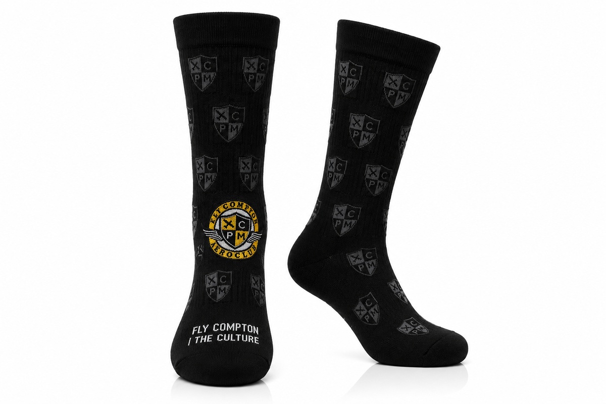 SIGNATURE MONOGRAM SOCKS