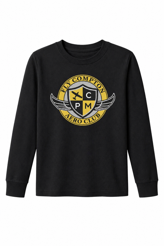 BLACK LONG SLEEVE T-SHIRT